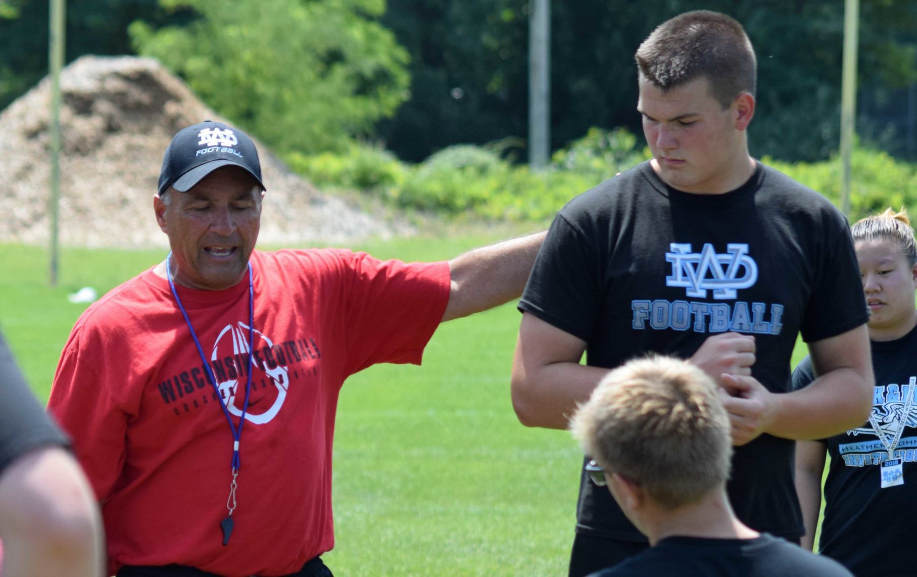 Wisconsin Dells assistant coach John Stellmacher